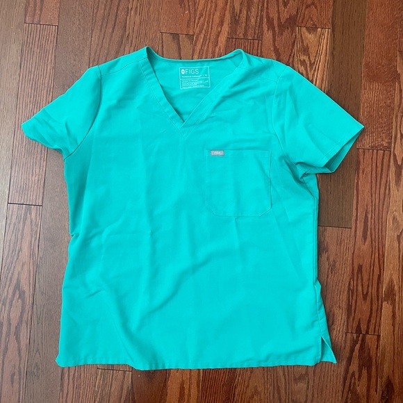 Women's Teal Scrub Set - Picture 3 of 10